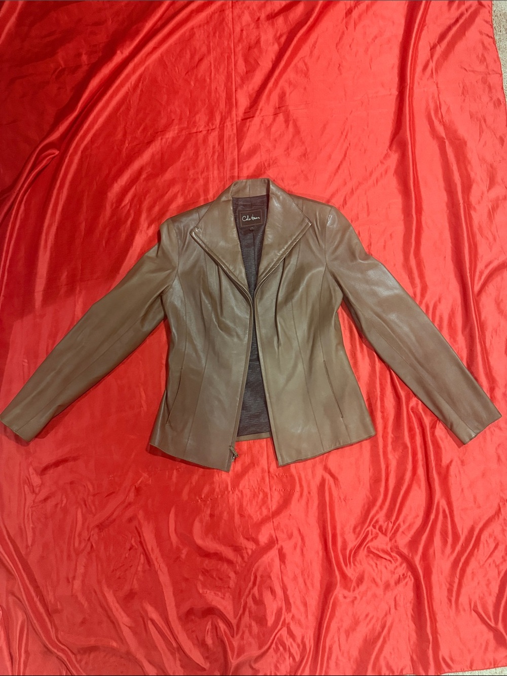 WOW POSHMARK - Authentic Cole Haan Leather Jacket